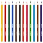 Деревянные цветные карандаши для детей 12 штук