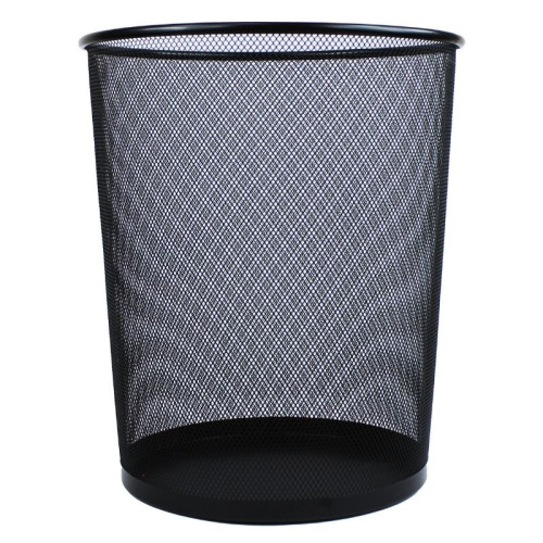 Корзина для мусора металлическая BASY 16 литров Корзина для бумаг из металла BASY 16 литров